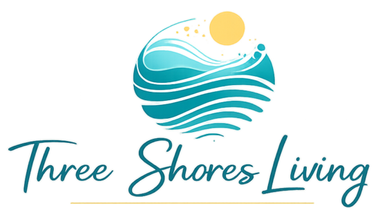 Three Shores Living Logo