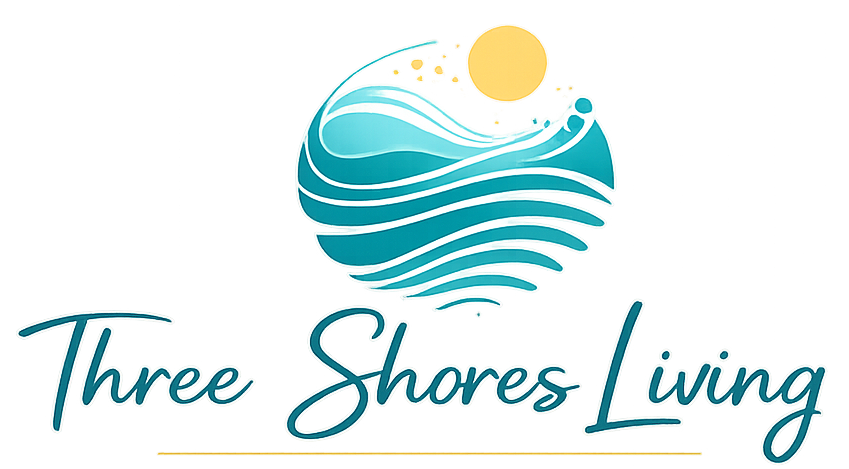 Three Shores Living Logo