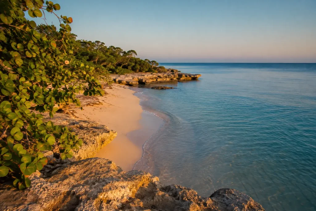 Beaches near Ponce on Puerto Rico’s Caribbean south coast